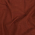 Polyester, Viscose and Linen Woven - Terracotta - British Imported