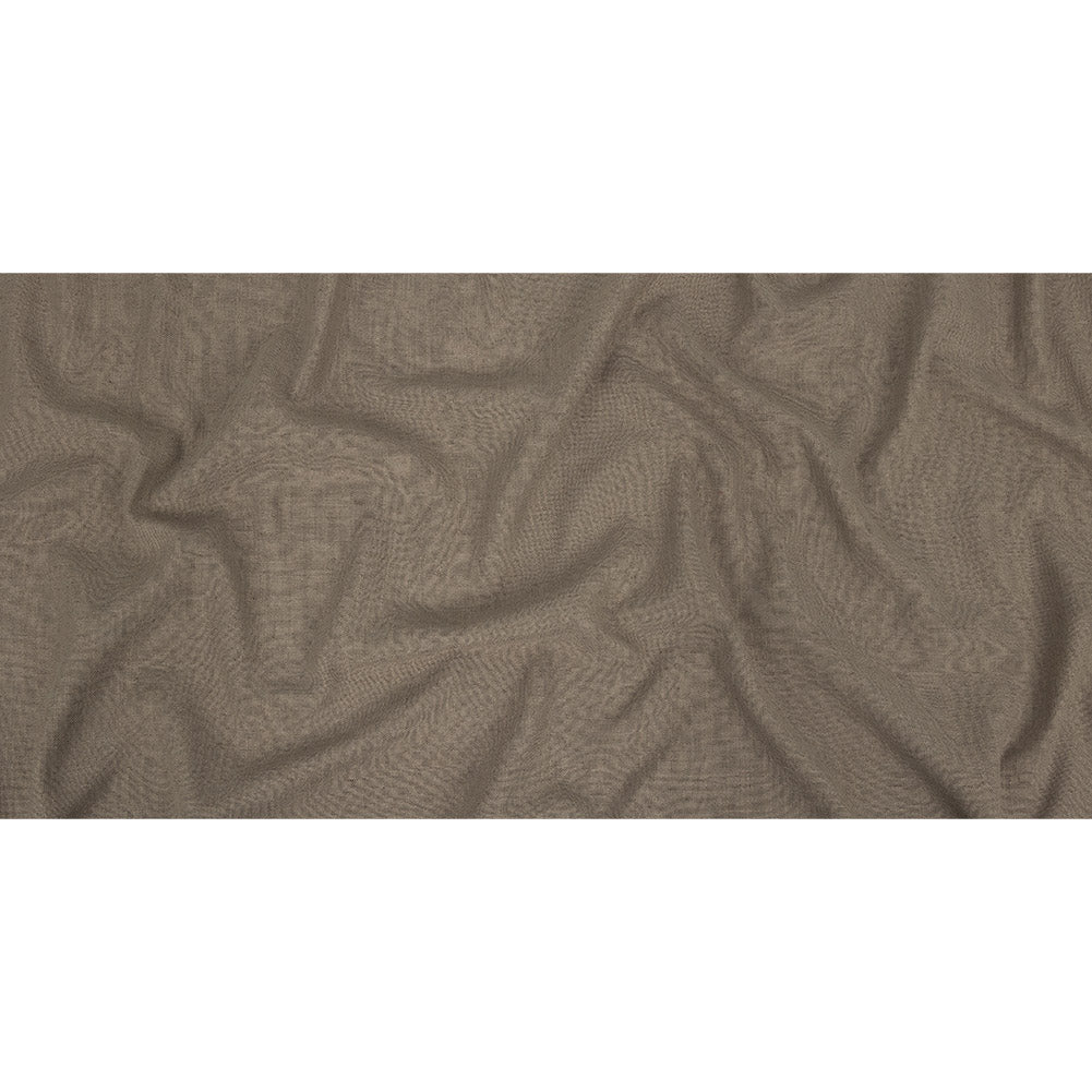Polyester, Viscose and Linen Woven - Wheat - British Imported