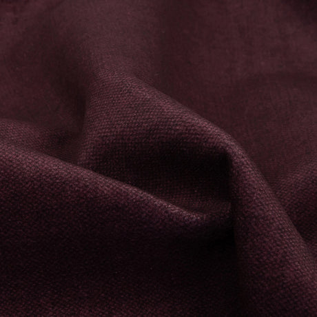 Polyester Microvelvet - Aubergine - British Imported
