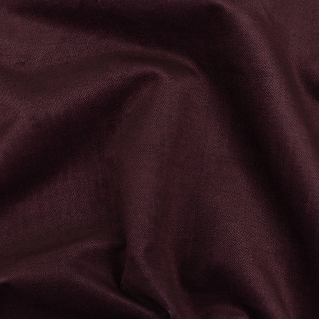 Polyester Microvelvet - Aubergine - British Imported