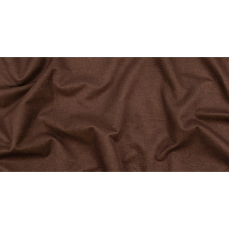 Polyester Microvelvet - Bark - British Imported