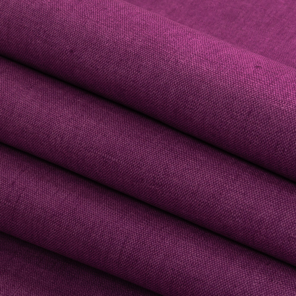 Polyester Microvelvet - Berry - British Imported