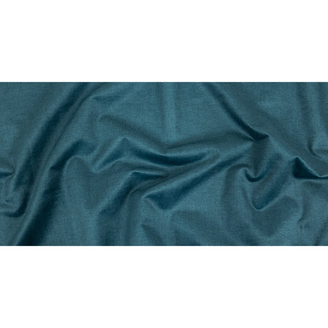 Polyester Microvelvet - Denim - British Imported