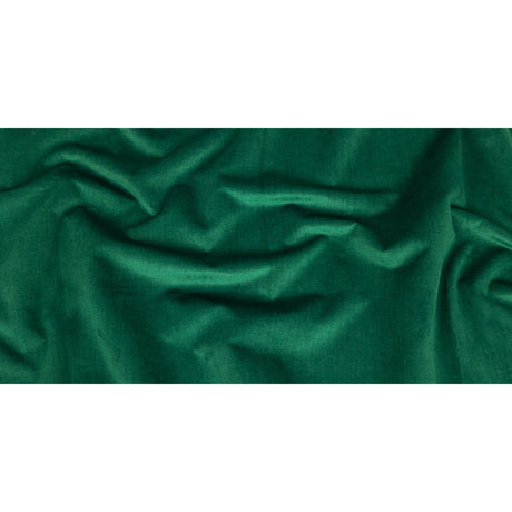 Polyester Microvelvet - Emerald - British Imported