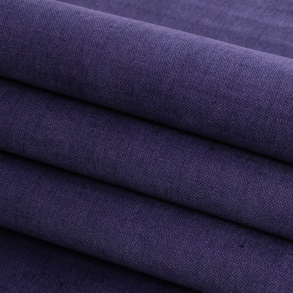 Polyester Microvelvet - Grape - British Imported