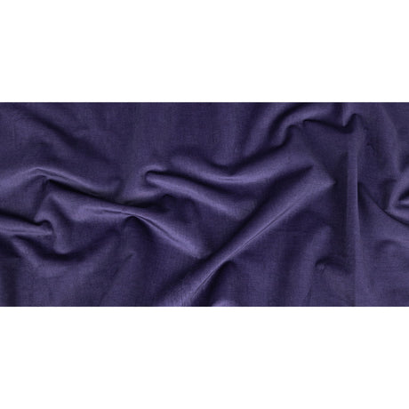 Polyester Microvelvet - Grape - British Imported