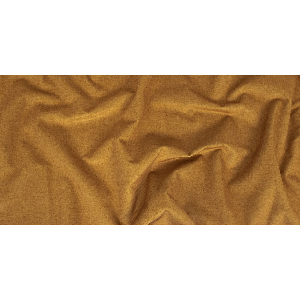 Polyester Microvelvet - Ochre - British Imported