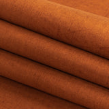 Polyester Microvelvet - Rust - British Imported