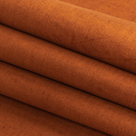 Polyester Microvelvet - Rust - British Imported