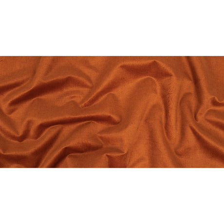 Polyester Microvelvet - Rust - British Imported