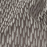 Luminous Drapery Jacquard - Charcoal Raindrops - British Imported
