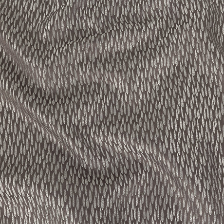Luminous Drapery Jacquard - Charcoal Raindrops - British Imported