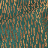 Luminous Drapery Jacquard - Emerald Raindrops - British Imported