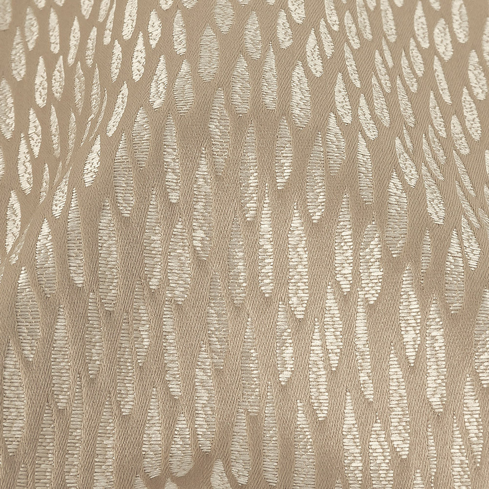 Luminous Drapery Jacquard - Fawn Raindrops - British Imported