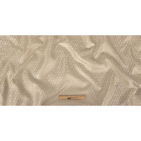 Luminous Drapery Jacquard - Fawn Raindrops - British Imported