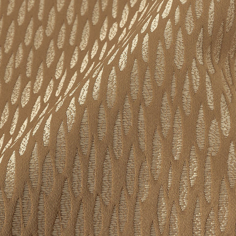 Luminous Drapery Jacquard - Gold Raindrops - British Imported