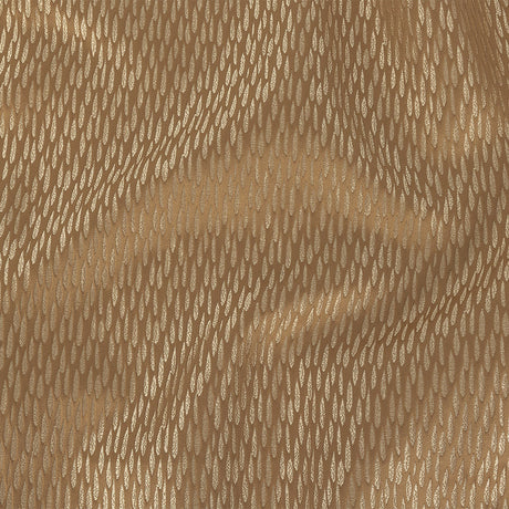 Luminous Drapery Jacquard - Gold Raindrops - British Imported