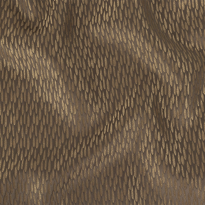 Luminous Drapery Jacquard - Mole Raindrops - British Imported