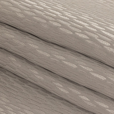 Luminous Drapery Jacquard - Silver Raindrops - British Imported