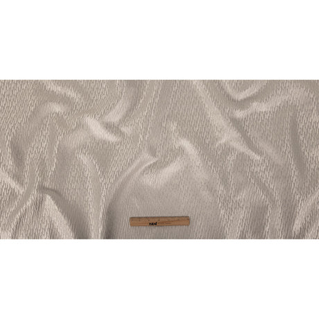 Luminous Drapery Jacquard - Silver Raindrops - British Imported