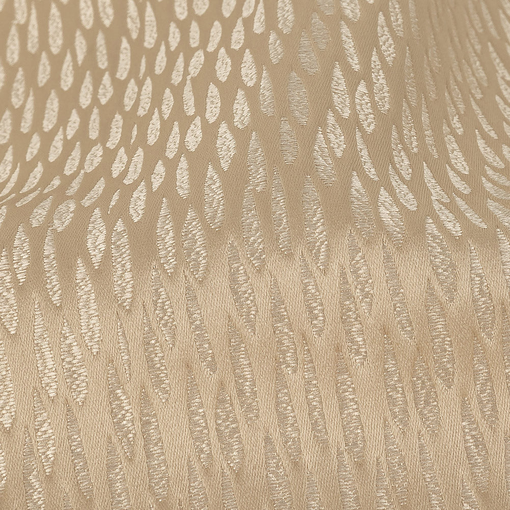 Luminous Drapery Jacquard - Wheat Raindrops - British Imported