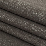 Metallic Drapery Woven - Charcoal - British Imported