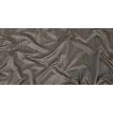 Metallic Drapery Woven - Charcoal - British Imported