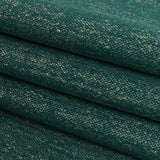 Metallic Drapery Woven - Emerald - British Imported