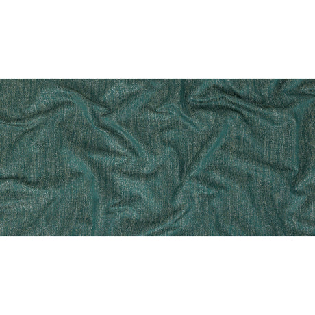 Metallic Drapery Woven - Emerald - British Imported