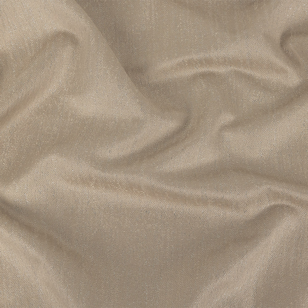 Metallic Drapery Woven - Linen - British Imported
