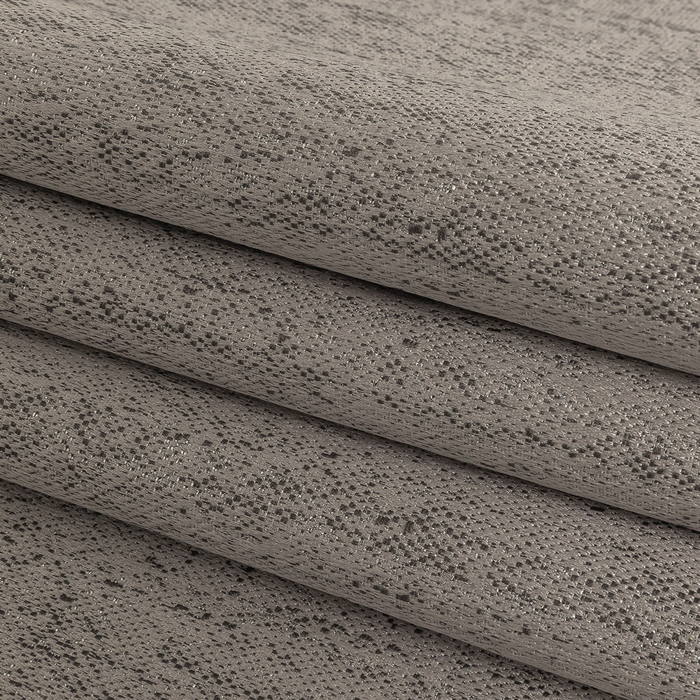 Metallic Drapery Woven - Silver - British Imported