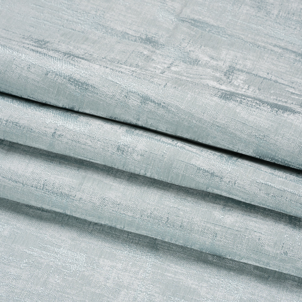 Drapery Jacquard - Duckegg Distressed Abstract - British Imported