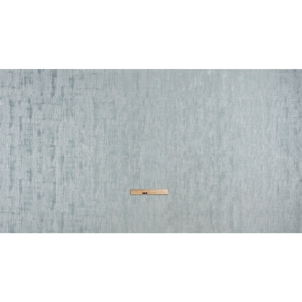 Drapery Jacquard - Duckegg Distressed Abstract - British Imported