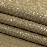 Recycled Polyester Jacquard - Gold Striated - British Imported