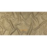 Recycled Polyester Jacquard - Gold Striated - British Imported