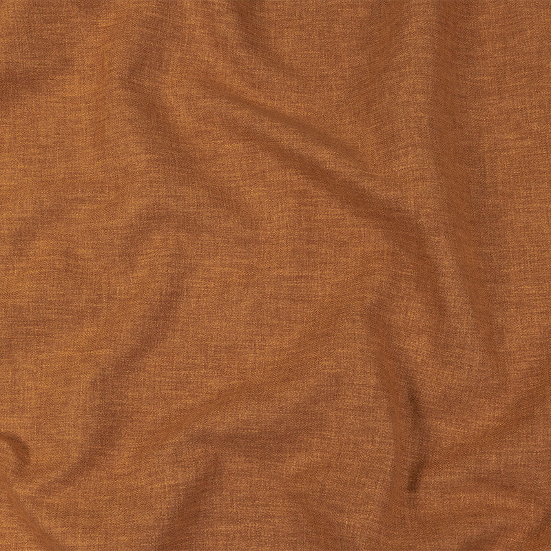British Imported Heathered Copper Recycled Polyester Drapery Woven