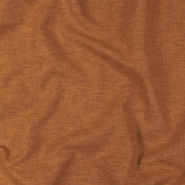 British Imported Heathered Copper Recycled Polyester Drapery Woven