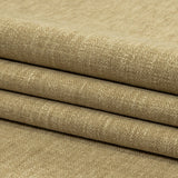 British Imported Heathered Gold Recycled Polyester Drapery Woven