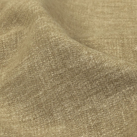 British Imported Heathered Gold Recycled Polyester Drapery Woven