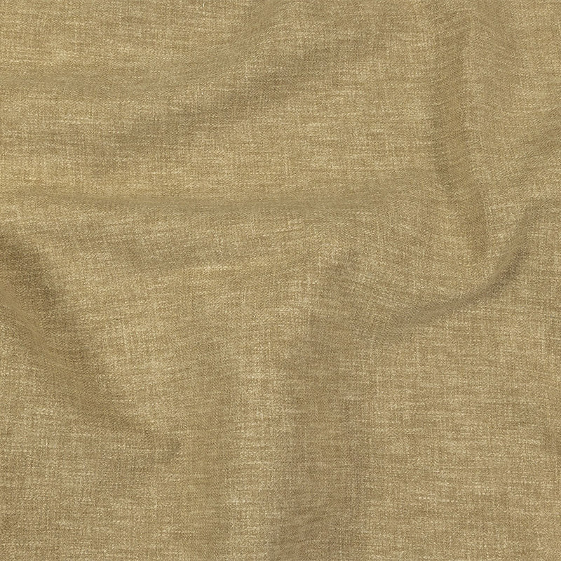British Imported Heathered Gold Recycled Polyester Drapery Woven