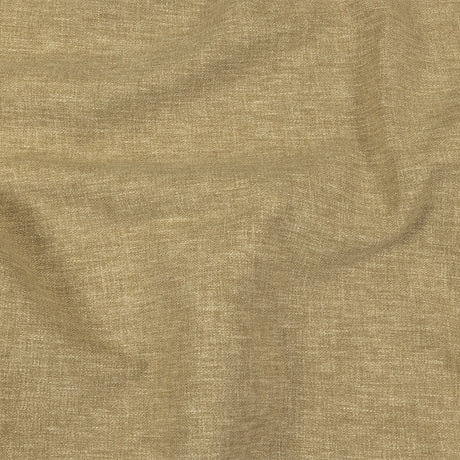 British Imported Heathered Gold Recycled Polyester Drapery Woven