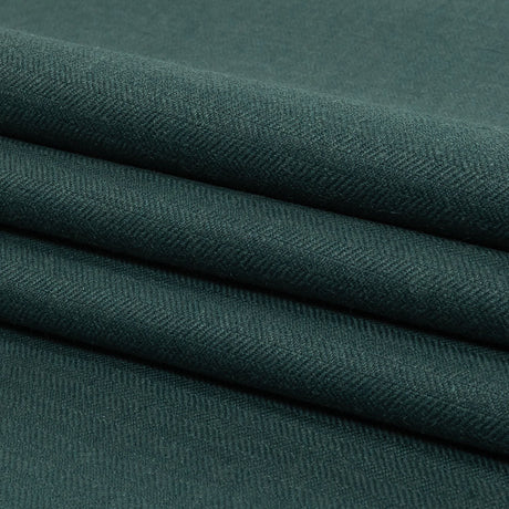 British Imported Peacock Recycled Polyester Drapery Woven