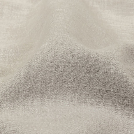 British Imported Heathered Platinum Recycled Polyester Drapery Woven