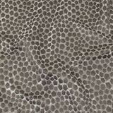 British Imported Graphite Satin-Faced Pentagonal Drapery Jacquard