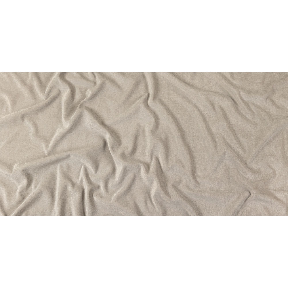 Micro Polyester Chenille - Dove - British Imported