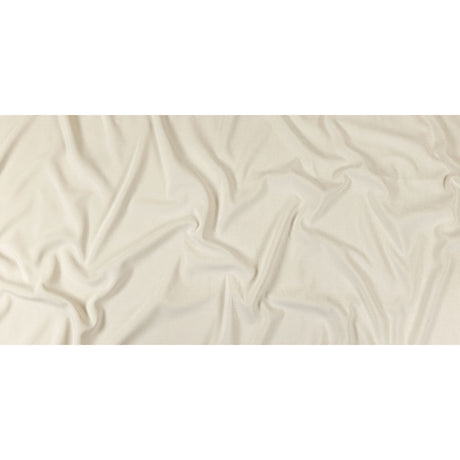 Micro Polyester Chenille - Ivory - British Imported