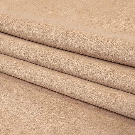 Micro Polyester Chenille - Nude - British Imported