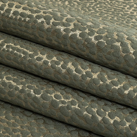 Drapery Jacquard - Sage Spotted Texture - British Imported