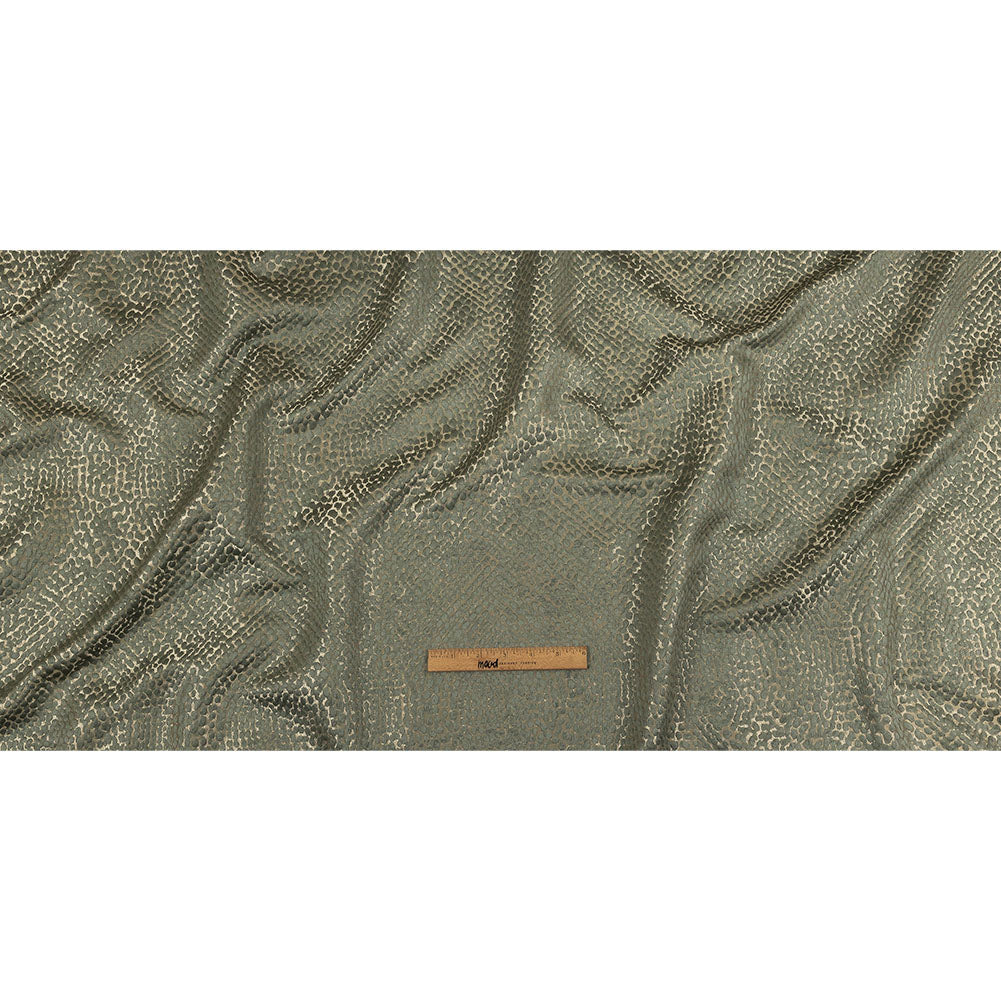 Drapery Jacquard - Sage Spotted Texture - British Imported