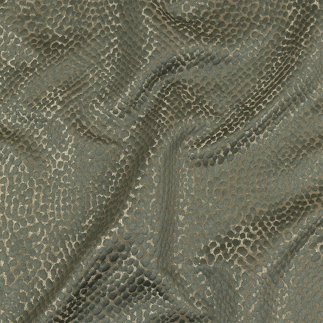 Drapery Jacquard - Sage Spotted Texture - British Imported